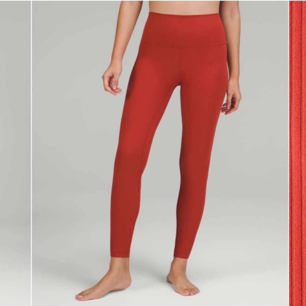 Lululemon Align Ribbed High Rise 25” Legging - Cayenne